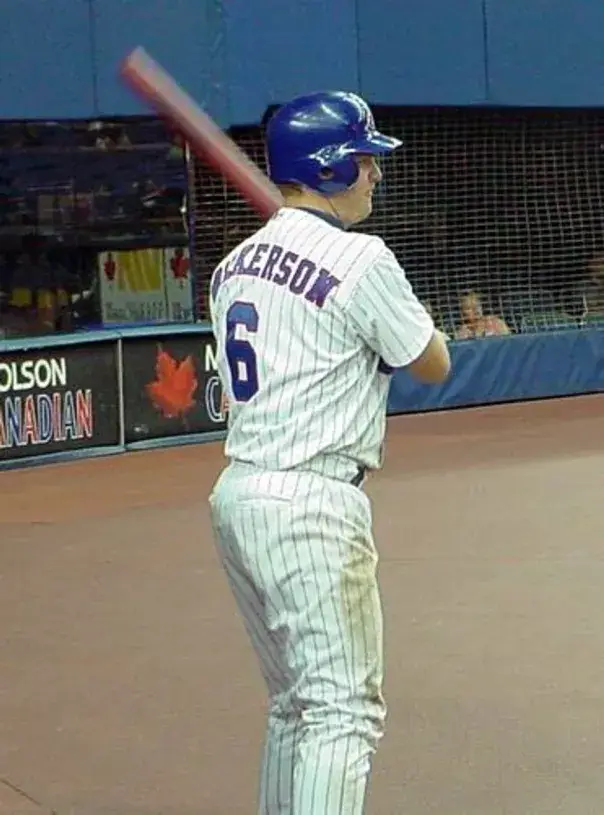 BRAD WILKERSON Montreal Expos 2002 Home Majestic Throwback Baseball Jersey 