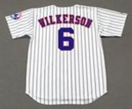 BRAD WILKERSON Montreal Expos 2002 Home Majestic Throwback Baseball Jersey 