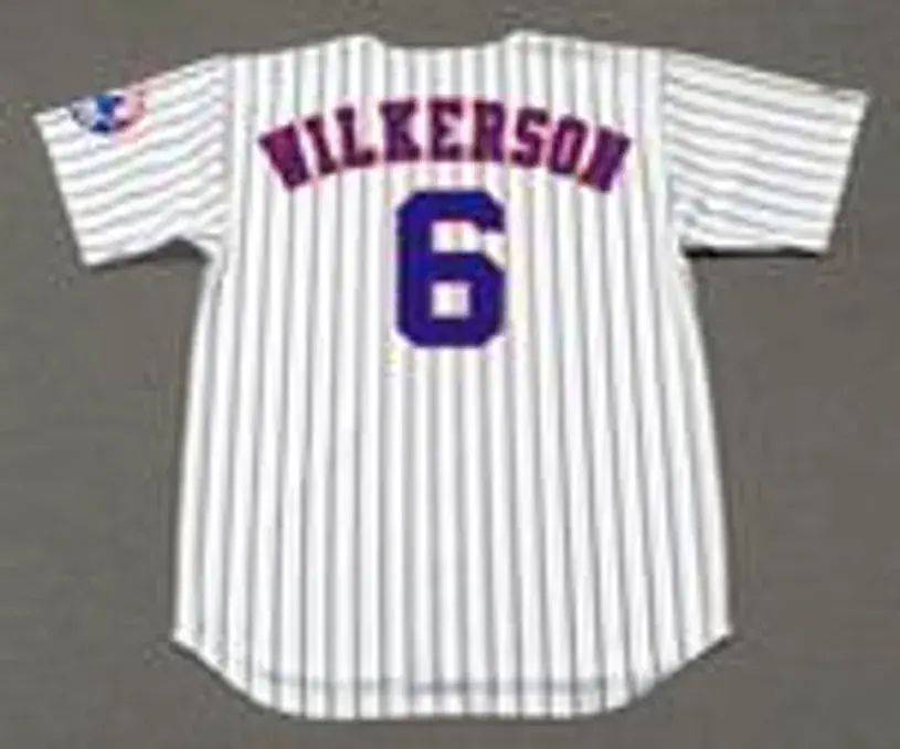 BRAD WILKERSON Montreal Expos 2002 Home Majestic Throwback Baseball Jersey 