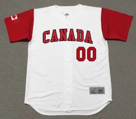 CANADA World Baseball Classic Throwback Customized Jersey “Any Name & Number(s)”