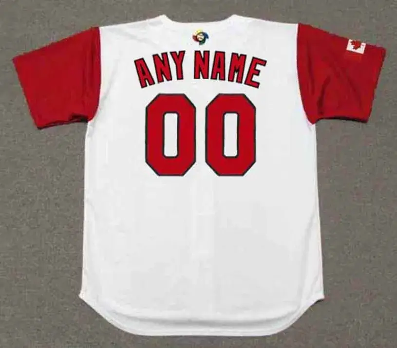 CANADA World Baseball Classic Throwback Customized Jersey “Any Name & Number(s)” 