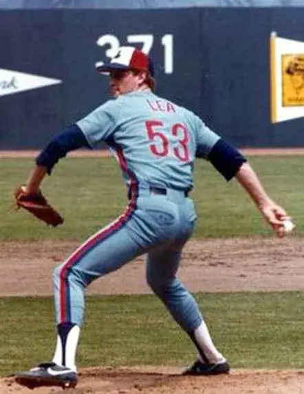 CHARLIE LEA Montreal Expos 1983 Away Majestic Throwback Baseball Jersey 