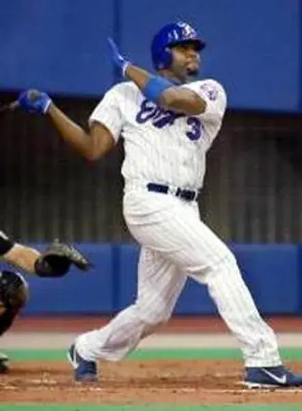 CLIFF FLOYD Montreal Expos 1994 Majestic Throwback Home Baseball Jersey 