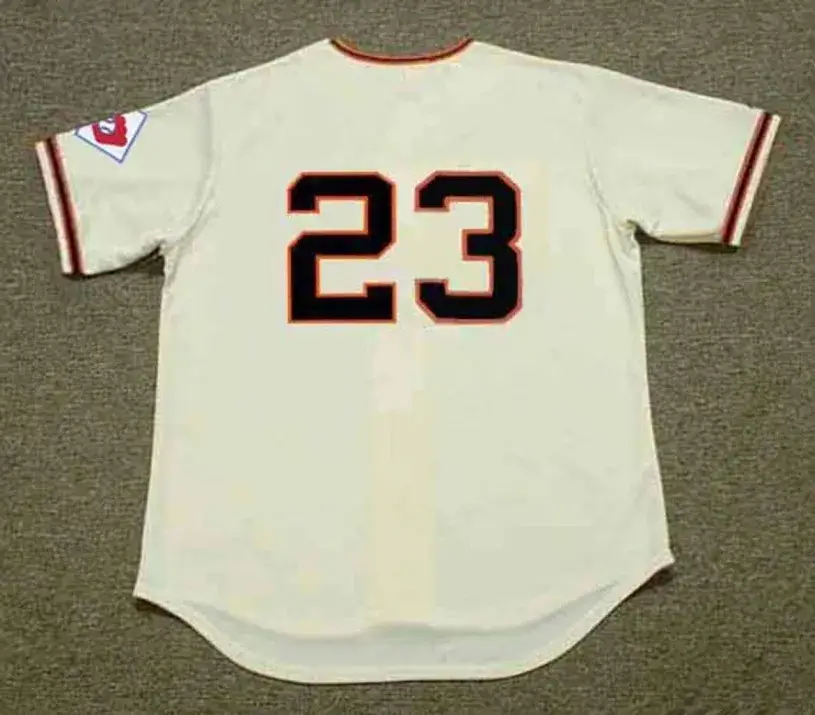 BOBBY THOMSON New York Giants 1951 Home Majestic Throwback Baseball Jersey 