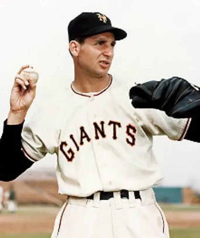 BOBBY THOMSON New York Giants 1951 Home Majestic Throwback Baseball Jersey 