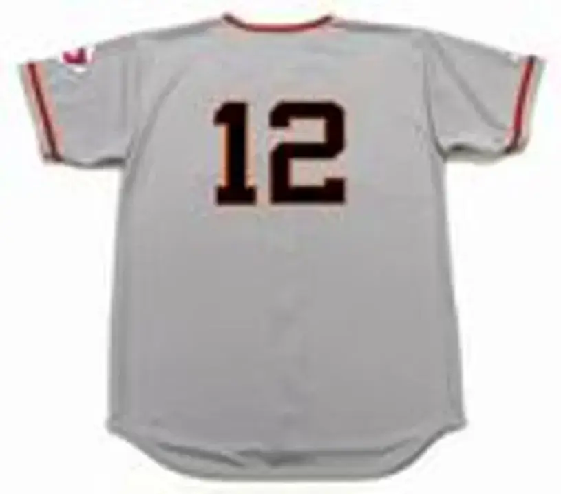 EDDIE STANKY New York Giants 1951 Majestic Throwback Away Baseball Jersey 