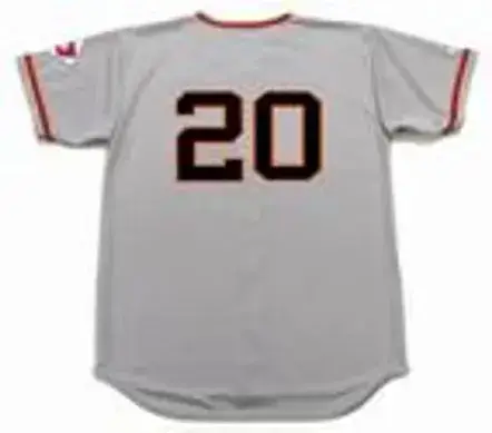 MONTE IRVIN New York Giants 1951 Majestic Throwback Away Baseball Jersey 