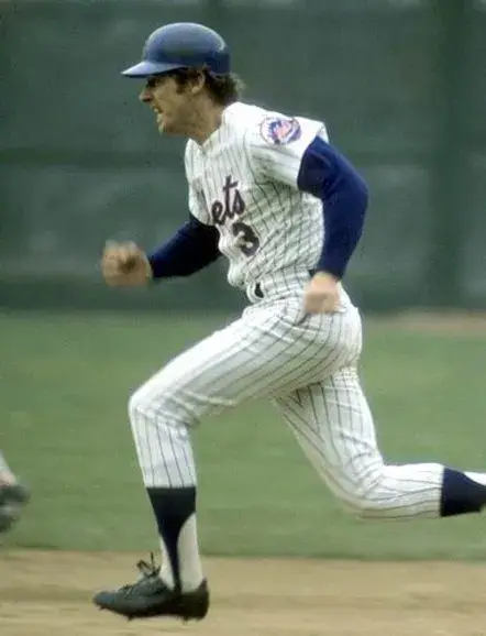BUD HARRELSON New York Mets 1969 Home Majestic Baseball Throwback Jersey 