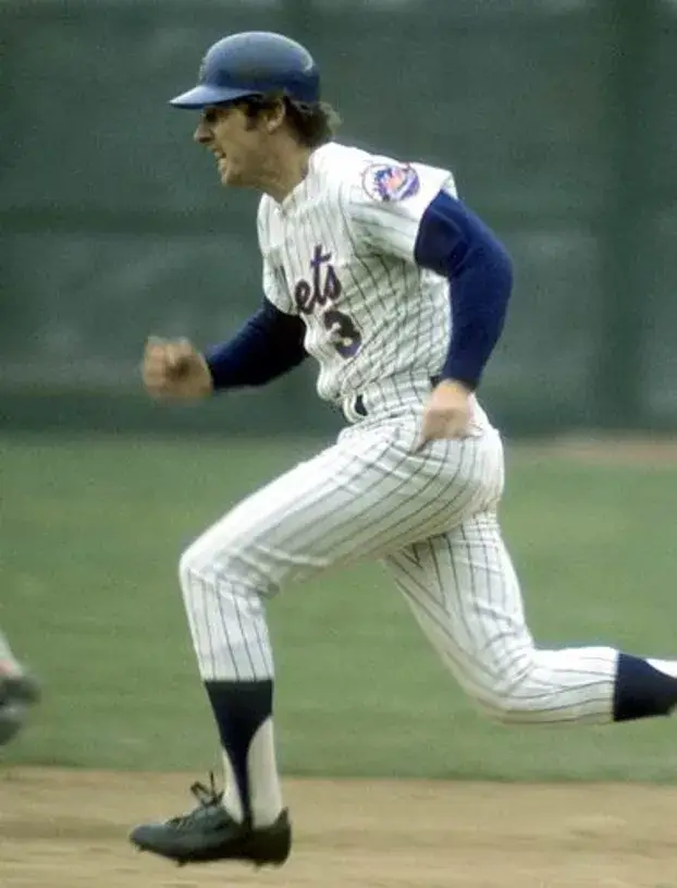 BUD HARRELSON New York Mets 1969 Home Majestic Baseball Throwback Jersey 