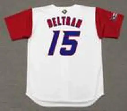 CARLOS BELTRAN Puerto Rico 2006 World Baseball Classic Throwback Jersey 