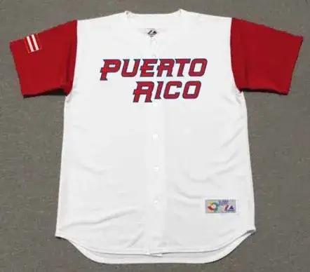 CARLOS DELGADO Puerto Rico 2006 World Baseball Classic Throwback Jersey