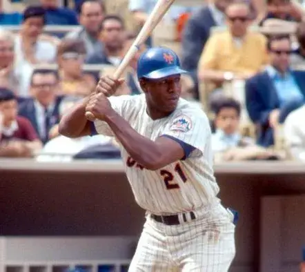 CLEON JONES New York Mets 1969 Home Majestic Throwback Baseball Jersey 
