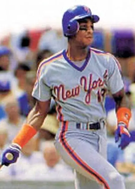 DARRYL STRAWBERRY New York Mets 1987 Majestic Cooperstown Away Baseball Jersey 