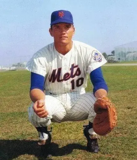 DUFFY DYER New York Mets 1969 Home Majestic Baseball Throwback Jersey 