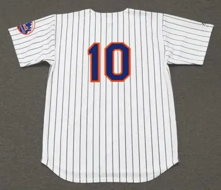 DUFFY DYER New York Mets 1969 Home Majestic Baseball Throwback Jersey 