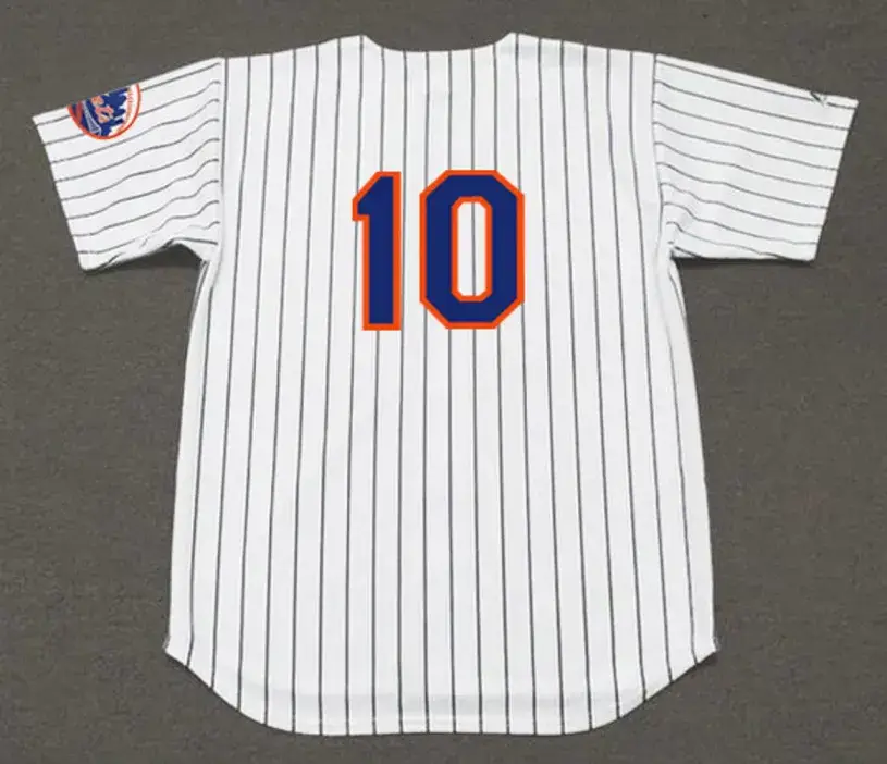 DUFFY DYER New York Mets 1969 Home Majestic Baseball Throwback Jersey 
