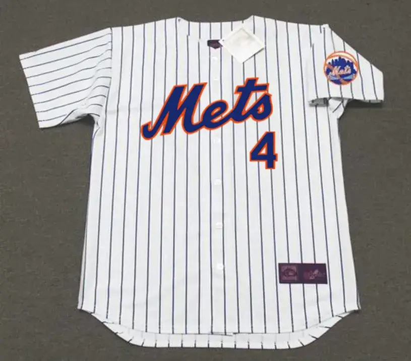 DUKE SNIDER New York Mets 1963 Home Majestic Baseball Throwback Jersey