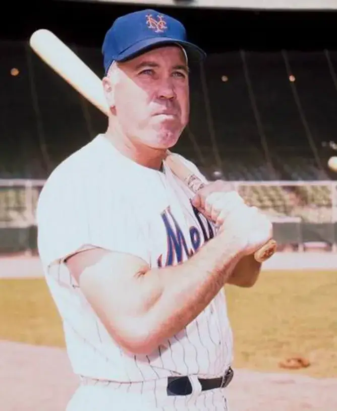DUKE SNIDER New York Mets 1963 Home Majestic Baseball Throwback Jersey 