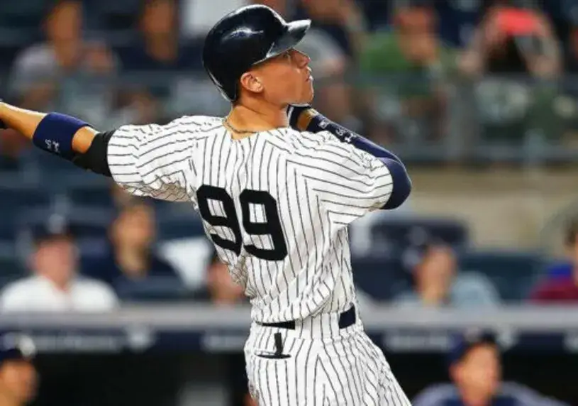 AARON JUDGE New York Yankees 2017 Home Majestic Baseball Jersey 