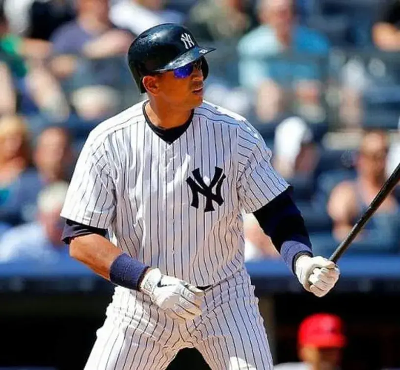 ALEX RODRIGUEZ New York Yankees 2005 Home Majestic Throwback Baseball Jersey 