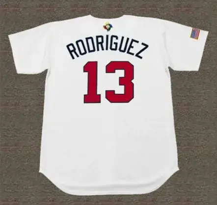 ALEX RODRIGUEZ USA 2006 World Baseball Classic Throwback Jersey 