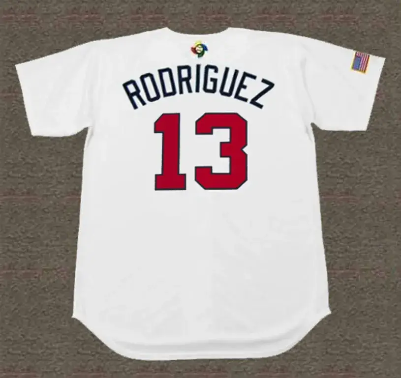 ALEX RODRIGUEZ USA 2006 World Baseball Classic Throwback Jersey 