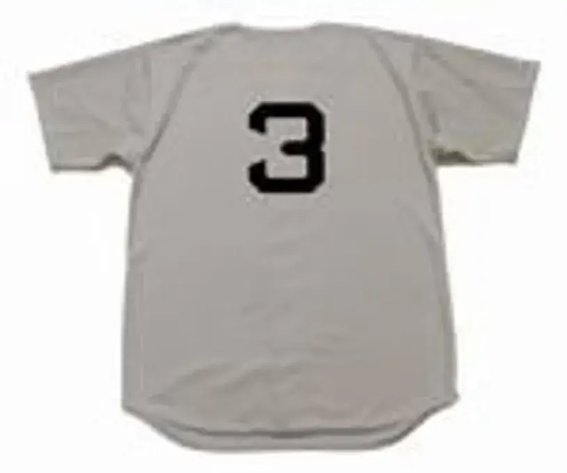 BABE RUTH New York Yankees 1934 Away Majestic Throwback Baseball Jersey 