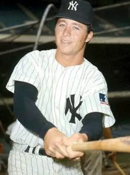 BOBBY MURCER New York Yankees 1969 Home Majestic Throwback Baseball Jersey 