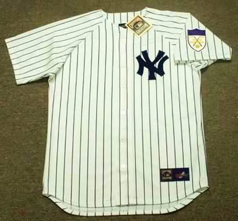 CASEY STENGEL New York Yankees 1951 Home Majestic Throwback Baseball Jersey
