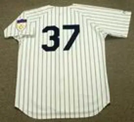 CASEY STENGEL New York Yankees 1951 Home Majestic Throwback Baseball Jersey 