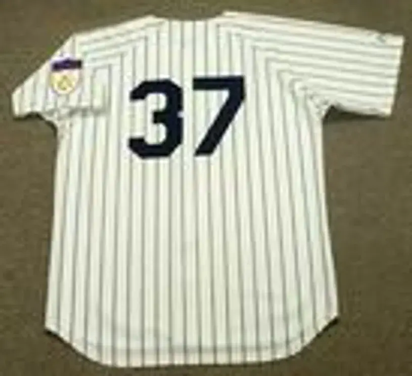 CASEY STENGEL New York Yankees 1951 Home Majestic Throwback Baseball Jersey 