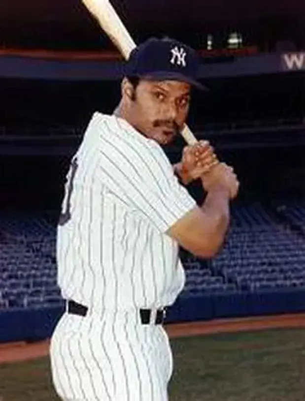 CHRIS CHAMBLISS New York Yankees 1977 Home Majestic Throwback Baseball  Jersey 