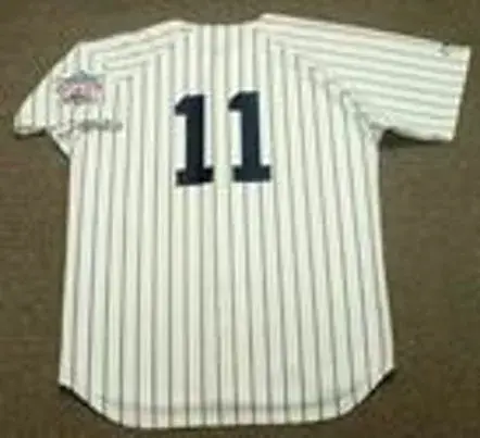 CHUCK KNOBLAUCH New York Yankees 1998 Home Majestic Throwback Baseball Jersey 