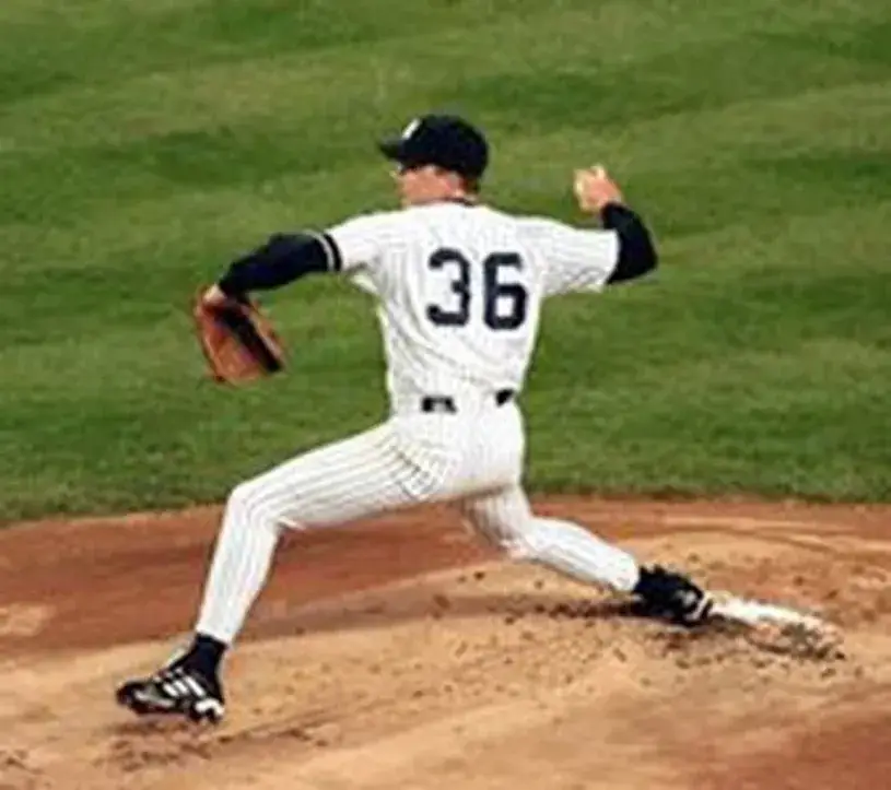 DAVID CONE New York Yankees 1998 Majestic Cooperstown Home Jersey 