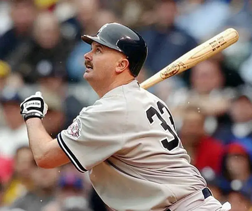 DAVID WELLS New York Yankees 2003 Majestic Throwback Away Baseball Jersey 