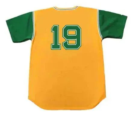 BERT CAMPANERIS Oakland Athletics 1968 Majestic Cooperstown Throwback Jersey