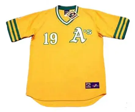 BERT CAMPANERIS Oakland Athletics 1972 Majestic Throwback Baseball Jersey 