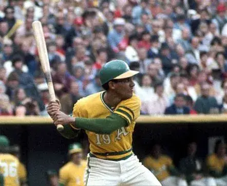 BERT CAMPANERIS Oakland Athletics 1972 Majestic Throwback Baseball Jersey 