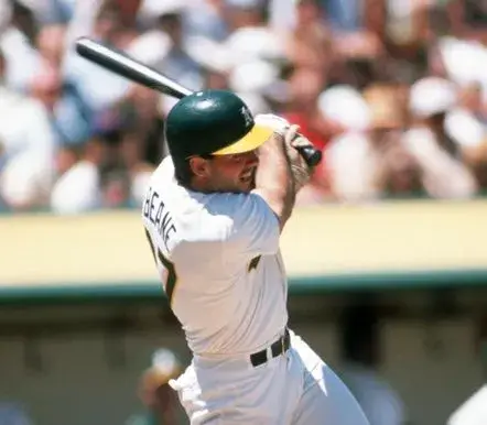 BILLY BEANE Oakland Athletics 1989 Home Majestic Baseball Throwback Jersey 
