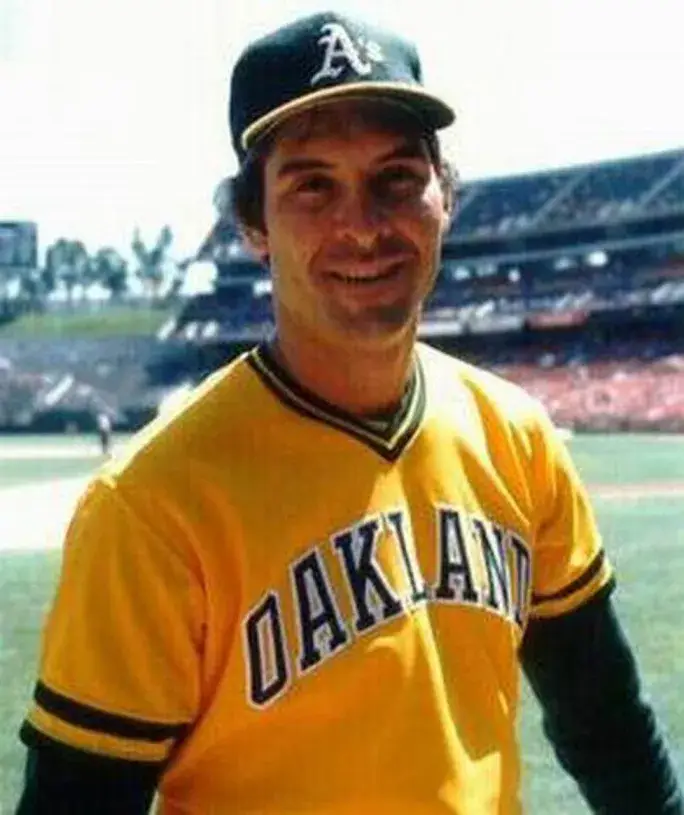 DAVE KINGMAN Oakland Athletics 1984 Majestic Cooperstown Throwback Baseball Jersey 