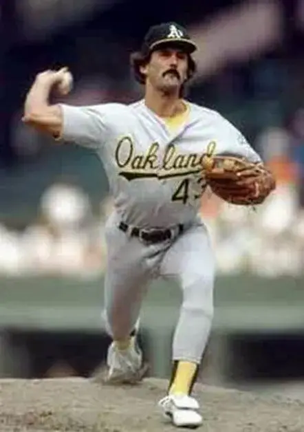 DENNIS ECKERSLEY Oakland Athletics 1989 Away Majestic Baseball Throwback Jersey 