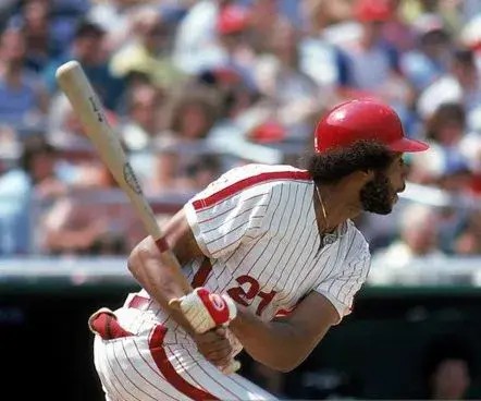 BAKE McBRIDE Philadelphia Phillies 1980 Majestic Cooperstown Throwback Home Baseball Jersey 