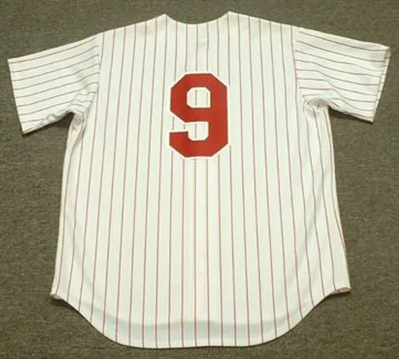BOB UECKER Philadelphia Phillies 1966 Home Majestic Throwback Baseball Jersey 