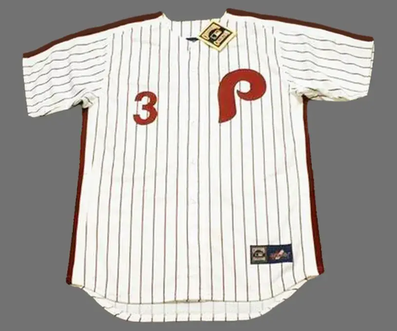 BRYCE HARPER Philadelphia Phillies 1980’s Majestic Throwback Home Baseball Jersey