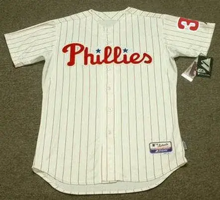 BRYCE HARPER Philadelphia Phillies Majestic Home “Cool Base” Authentic Baseball Jersey
