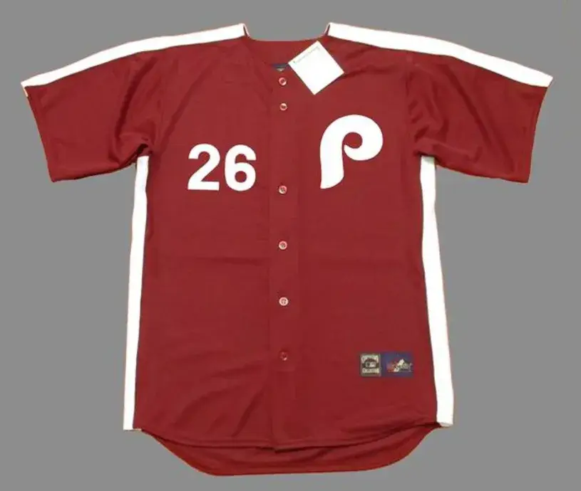 CHASE UTLEY Philadelphia Phillies 1979 Majestic Cooperstown Throwback Jersey