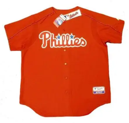 CHASE UTLEY Philadelphia Phillies 2003 Majestic Authentic Throwback Baseball Jersey