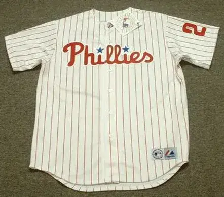 CHASE UTLEY Philadelphia Phillies 2006 Majestic Throwback Home Baseball Jersey