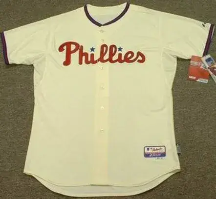 CHASE UTLEY Philadelphia Phillies 2012 Majestic Authentic “Cool Base” Alternate Baseballl Jersey