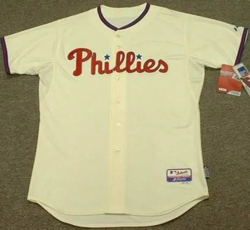 CHASE UTLEY Philadelphia Phillies 2012 Majestic Authentic “Cool Base” Alternate Baseballl Jersey